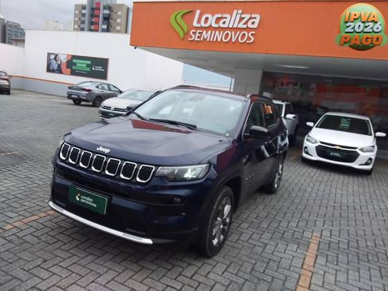JEEP COMPASS 1.3 T270 TURBO FLEX LONGITUDE AT6